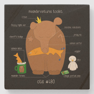 Porta-copo De Pedra Meanderventures Toolkit No. 480 Otis