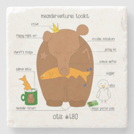 Porta-copo De Pedra Meanderventures Toolkit No. 480 Otis