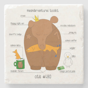 Porta-copo De Pedra Meanderventures Toolkit No. 480 Otis