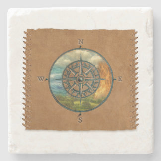 Porta-copo De Pedra Medicine Wheel - Coaster