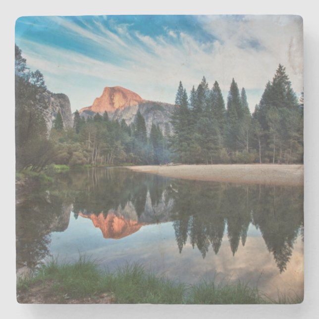 Porta-copo De Pedra Meia abóbada e Merced (Frente)