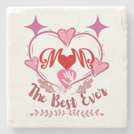 Porta-copo De Pedra Melhor Mãe Nunca