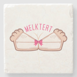 Porta-copo De Pedra MELKTERT Afrikaanse Boeremeisie