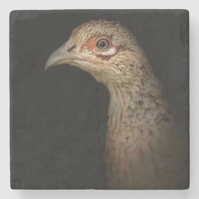 Porta-copo De Pedra Menina do jogo (Frente)