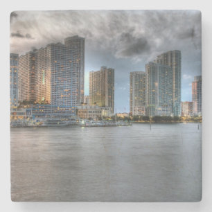 Porta-copo De Pedra Miami, Florida