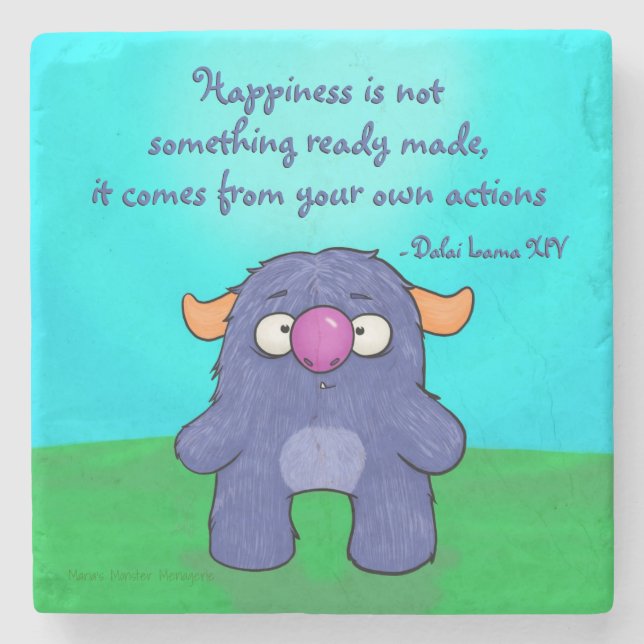 Porta-copo De Pedra Milo, porta copos (Frente)