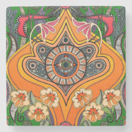 Porta-copo De Pedra MINNIE verde