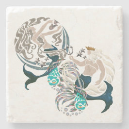 Porta-copo De Pedra Mito da Nova Era da Arte Folclórica dos Mares