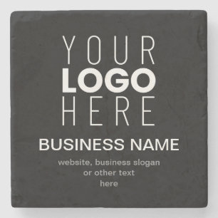 Porta-copo De Pedra Modelo Promocional Simples para o Logotipo da sua