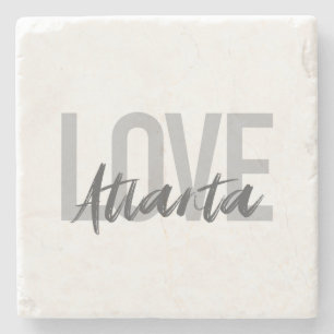 Porta-copo De Pedra Moderno, simples, legal, design urbano Love Atlant
