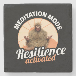 Porta-copo De Pedra Modo Meditação: Resiliência Ativada do Pé-Grande