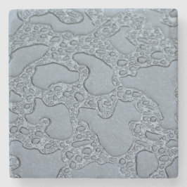 Porta-copo De Pedra Molhado de chuva (gotas de chuva)