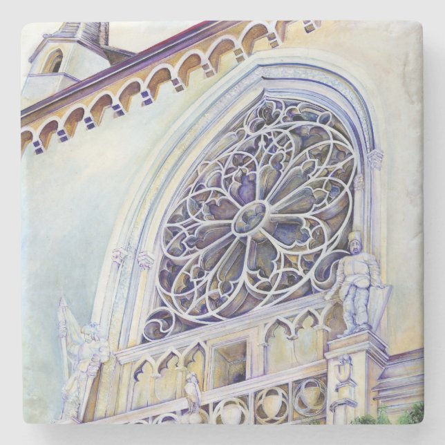 Porta-copo De Pedra Momento em Budapeste (Frente)