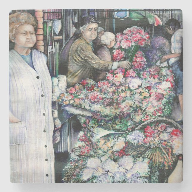 Porta-copo De Pedra Momento mágico no mercado Misloc (Frente)