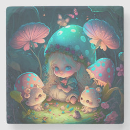 Porta-copo De Pedra Momentos de elfo mágico