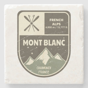 Porta-copo De Pedra Mont Blanc French Alps Chamonix França