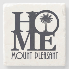 Porta-copo De Pedra Montagem em CASA Pleasant SC