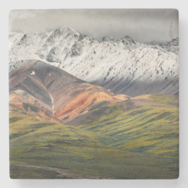 Porta-copo De Pedra Montanha policromática, Denali NP, Alasca