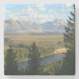 Porta-copo De Pedra Montanhas e Rio Jackson Hole