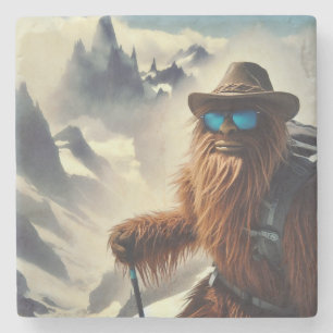 Porta-copo De Pedra Montanhas Sasquatch Hiking