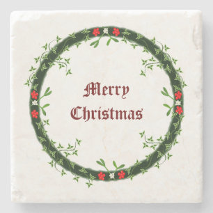 Porta-copo De Pedra Morte de Natal Gótica Personalizada
