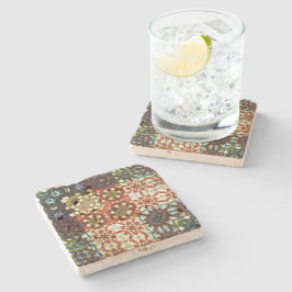 Porta-copo De Pedra Mosaico caleidoscópio opaco, de cor variável