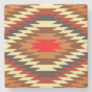 Porta-copo De Pedra motif indígena tradicional nativo americano