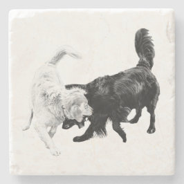 Porta-copo De Pedra Motion Between Friends