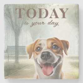 Porta-copo De Pedra Motivação Inspiracional