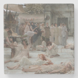Porta-copo De Pedra Mulheres de Amphissa (por Sir Lawrence Alma-Tadema
