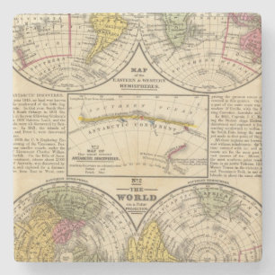 Porta-copo De Pedra Mundo 7