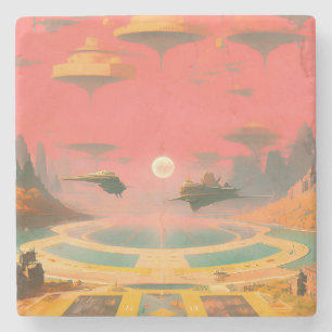 Porta-copo De Pedra Mundo dos Sonhos