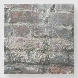 Porta-copo De Pedra Muro de tijolos