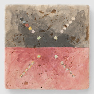 Porta-copo De Pedra Nº. A (Série Átomo)   Hilma af Klint  