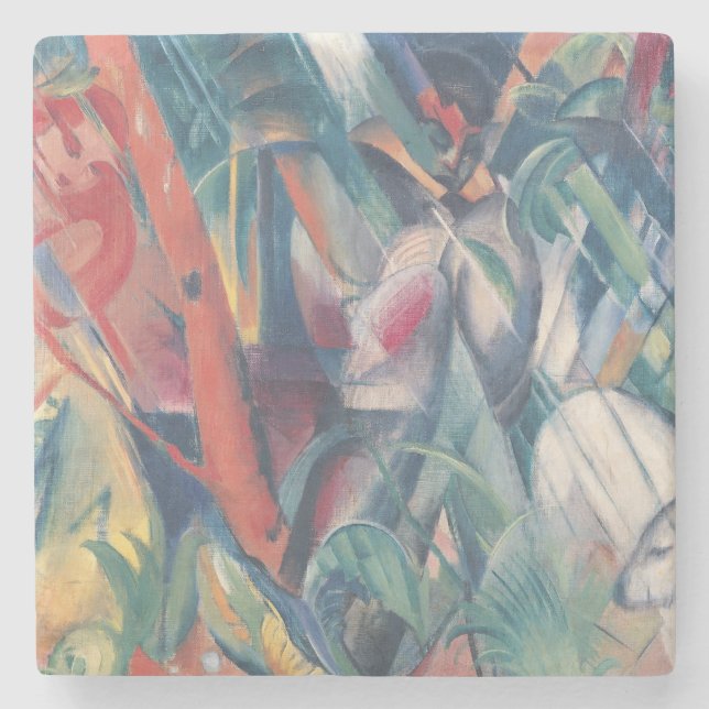 Porta-copo De Pedra Na chuva, 1912 (Frente)