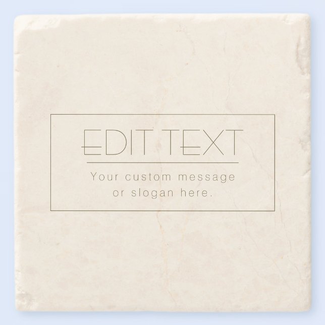 Porta-copo De Pedra Na moda - Modelo editável | Escuro Escuro e Escuro (Criador carregado)