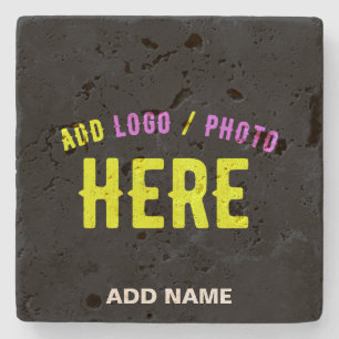 PORTA-COPO DE PEDRA NA MODA MODERNO PERSONALIZÁVEL NEGRO VERIFICADO CO