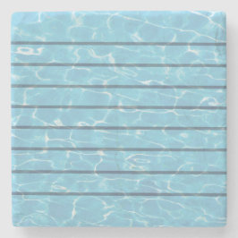 Porta-copo De Pedra Nadadores Natação Equipe Nadadora Piscina