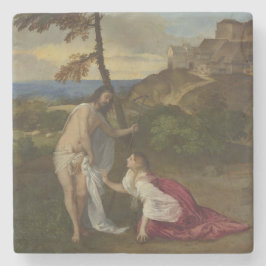 Porta-copo De Pedra Não me toque (por Titian)