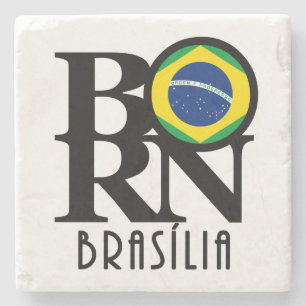 Porta-copo De Pedra NASCER Brasília