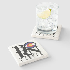 Porta-copo De Pedra NASCER Denver Colorado