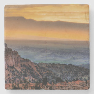 Porta-copo De Pedra Nascer do sol na garganta de Bryce