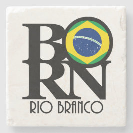 Porta-copo De Pedra NASCER Rio Branco