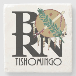 Porta-copo De Pedra NASCER Tishomingo, OK