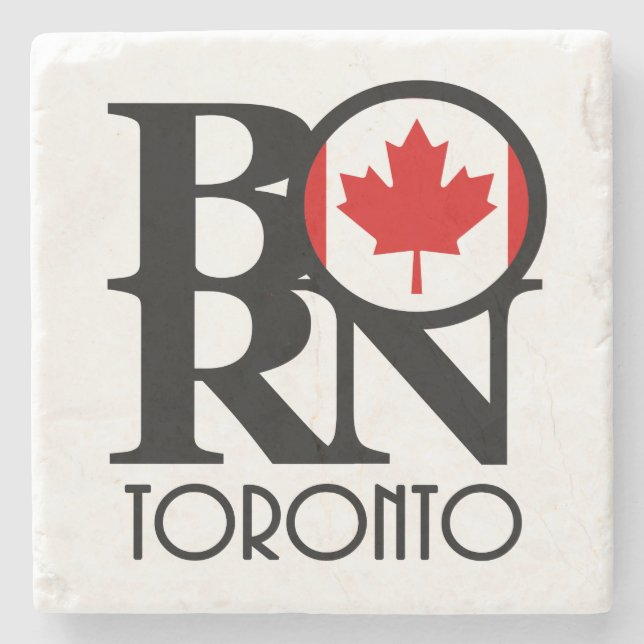 Porta-copo De Pedra NASCER Toronto Canadá (Frente)