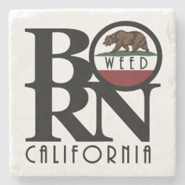Porta-copo De Pedra NASCER Weed California