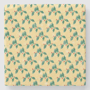 Porta-copo De Pedra Natais vintages Art