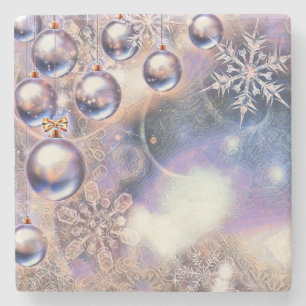 Porta-copo De Pedra Natais vintages Decorações Ornamentos