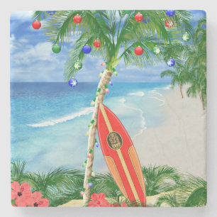Porta-copo De Pedra Natal da praia