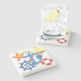 Porta-copo De Pedra Náutico